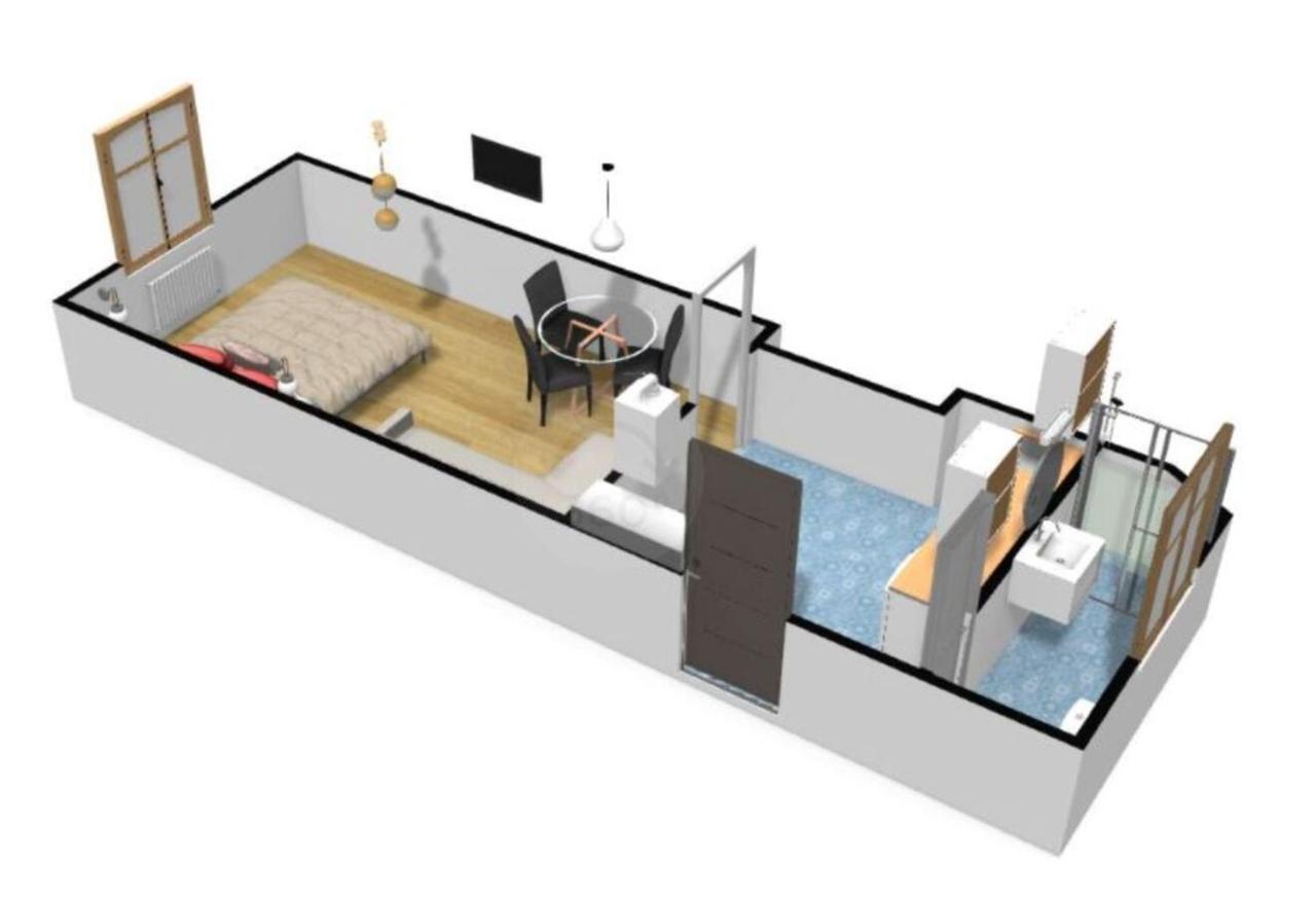 Iris Apartment On Popovich リヴィウ エクステリア 写真